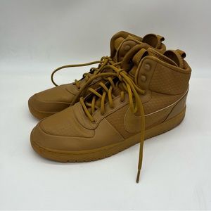 Nike Court Borough Mid Winter Brown Men’s Wheat Size 12